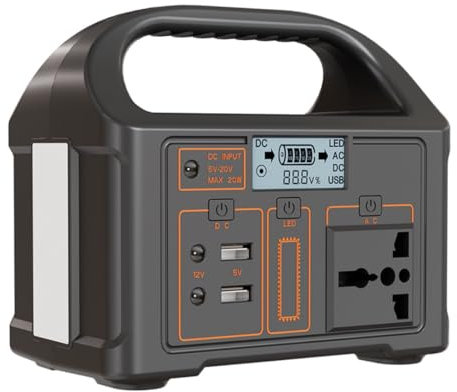 Mini Portable Power Station UK 100Wh Backup Lithium Battery, 240V 100W Pure Sine Wave AC Outlet for Outdoor Camping, Home Emergency electric power bank solar generator