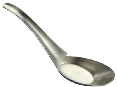 Alipis Cuillère À Sauce Épaisse - Cuillère À Soupe À Fond Plat - Cuillères À Dîner Pour