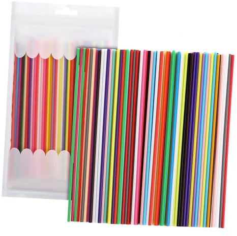 BUGUUYO 110St Druckstift Filament für 3d-Drucker 3D-Stifte für im Alter von 10-12 Jahren Filament-Nachfüllungen für 3D-Stifte Druckerfilament 2,5 mm 3D-Druckermaterial Plastik
