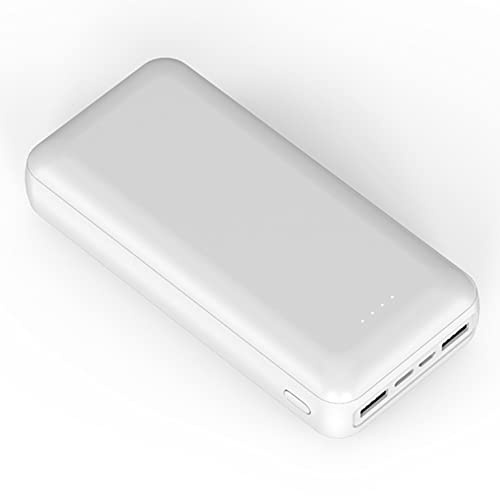Power Bank 30000Mah USB C Cargador portátil s Batería Externa para El 99% De Los Dispositivos Electrónicos, Blanco