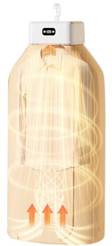 Secadoras Portátiles Para Ropa, Equipo De Secado Plegable, Soporte Eléctrico Multifuncional para Secado de Ropa Portátil en Armario Dormitorio Viaje Hogar Apartamento Camping Interior y Exterior