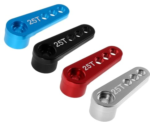 BESTonZON Lot De 4 Pièces De Rechange en Métal pour Avion Compatible avec Les Véhicules Rc Les Chenilles Les Bateaux Les Voitures Les Accessoires en Alliage pour Bateau De Remplacement