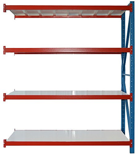 Vesalia Profi Steckregal für Zuhause 172 cm Höhe (Anbauregal - Tiefe: 60 cm; Breite 120 cm)