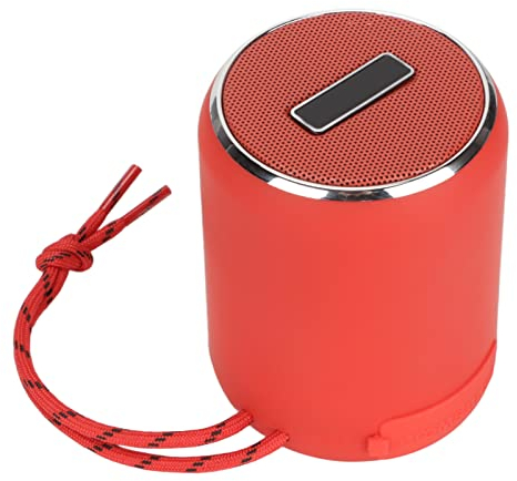 Tragbarer Bluetooth-Lautsprecher, Multifunktionaler, Leichter, Kompakter Reiselautsprecher, Leistungsstarker Stereolautsprecher für Den Außenbereich, Unterstützung für FM-USB-BT-Speicherkarten-Aux für