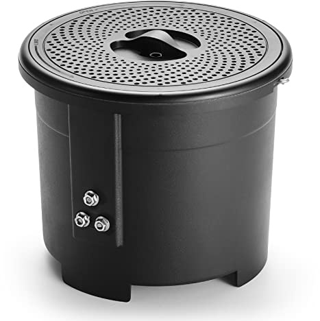 Airthereal Spare Bucket and Lid for R500 Revive Electric Kitchen Composter (Black)