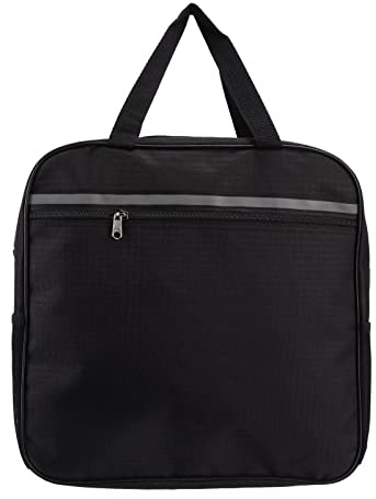 UPQRSG Rollstuhltasche, 600D Oxford Gewebe, Kompakte, Leichte Rollstuhltaschen für Die Armlehne, Robuste Rollstuhl Aufbewahrungstasche mit Großem Fassungsvermögen und Haken und Schlaufe, für Rollstuhl