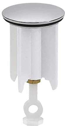 Bimhayuu Universal Waschbeckenstöpsel für Küche Bad Hochwertige Ablassschraube untere Spüle universelle Spüle Verstellbarer Waschbeckenstopfen - 40 mm Badstopfen (1 STK)