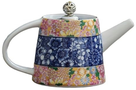Tetera Juego de té de cerámica con filtro, tetera individual for uso doméstico, tetera de gran capacidad for elaboración de té Recipiente Para Preparar té