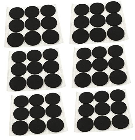 Tofficu 4 Sätze Anti-rutsch-Dichtung Nachweisen Beschützer Bodenschutz Für Möbelbeine Matten Chair Floor Protectors Möbelpads, Bodenschutz Black Eva-Schaum 100 Stück * 4