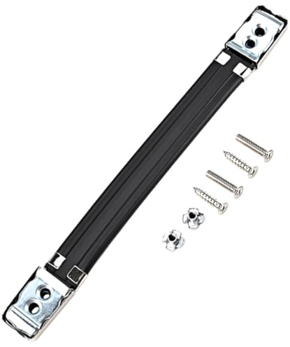 Warmhm Amplifier Handle with End Caps and Screws Speaker Accessories Strap Handle Replacement for Cabinet Audio Equipment and Guitar Amp Carrying