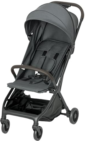AIYAPLAY Baby Stroller Foldable Adjustable Seat from Birth 6.3kg Dark Grey