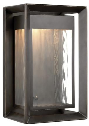 Feiss Generation Lighting-Sean Lavin-1 Light Outdoor Led Wall Lantern in Modern Style-8 Inch Wide by 13 Inch High