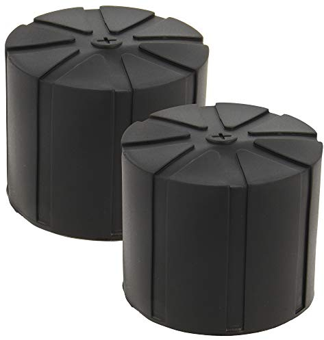 Minadax - 2 copriobiettivo in silicone, 51 mm x 62 mm, universalmente elastico, impermeabile, assorbe gli urti, antipolvere, antigraffio, adatto per quasi tutti gli obiettivi/anelli intermedi macro