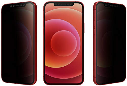 Thorani 2 Stück Privacy Filter für Apple iPhone 12, 12 Pro - Panzerfolie mit Blickschutz, kratzfest, selbstheilend, optimiert für Handy-Cover