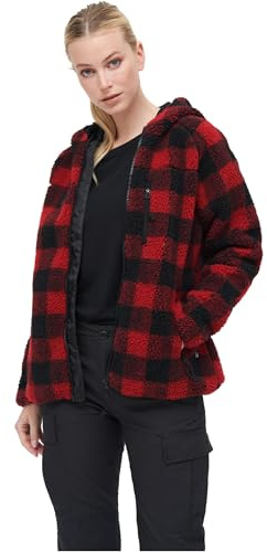 Brandit Veste Polaire À Capuche Femme Veste Polaire noir 100% Polyester