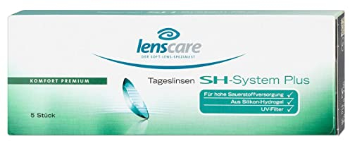 SH-System Plus Tageslinsen, 5 Stück/BC 8.6 mm/DIA 14.0 mm / +2.00 Dioptrien