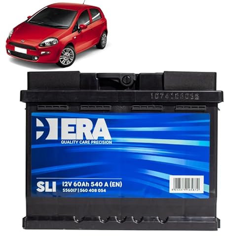 Batteria 60Ah per Fiat Punto 1.4 Natural Power benzina 2007+