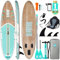 Niphean Stand up Paddle Board for Adults mit Allem Zubehör, 320cm Paddleboard für Aller Fähigkeitsniveaus, SUP mit 200kg Tragkraft für 2 Personen, Stand up Paddling Board mit Sitz