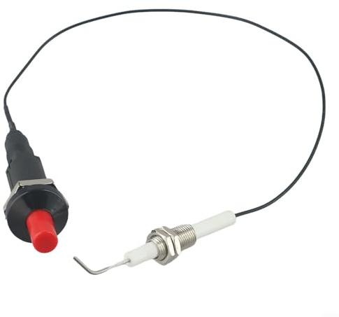 Encendedor piezoeléctrico, kit de encendido piezoeléctrico, kit de encendido piezoeléctrico, parrilla de barbacoa, botón pulsador para chimenea, estufa y horno de gas