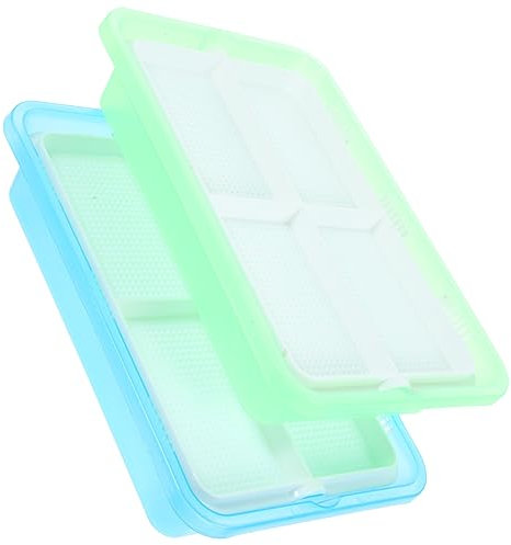 Toyvian 2piezas Macetas para Gatos Hierba Jardinera De Césped para Gatos De Interior Caja De Plantación Creativa para Vivero