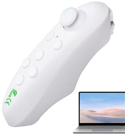 gifyym - Lúetooth Game Controller - Universal Wireless Remote Control for 3D Glasses | Compatible with - and iOS Smartphones, Ergonomic Design for Immersive Gameplay and Video Control