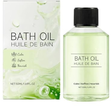 Olio da bagno – Olio detergente e idratante – Formula olio-latte per una pelle morbida e confortevole – Cura del corpo quotidiana delicata per tutti i tipi di pelle (1 pezzo)