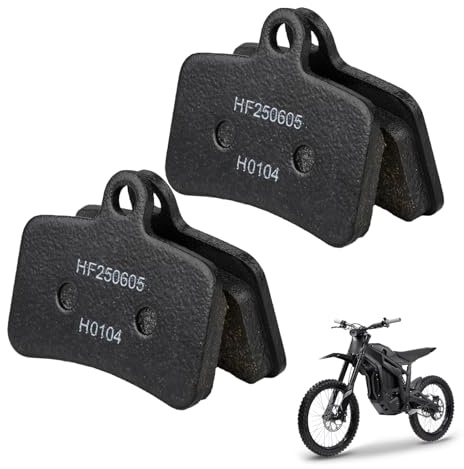 Plaquettes de Frein Moto 2 Pièces Avant Arrière pour Talaria Sting R MX5 | Jeu de 2 Pièces,Position Avant et Arrière,Conception Résistante à l'Usure,For Talaria Sting R MX5 TL5500 Électrique Dirt Bike