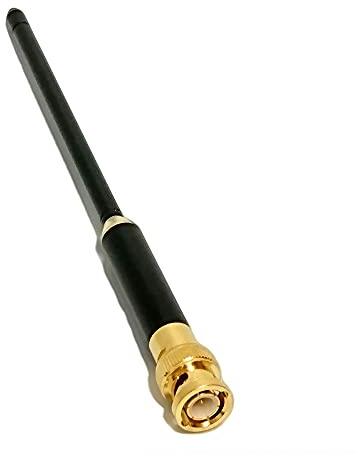 UngSung Dual Band VHF UHF Telescopic Retractable Antenna 144/430 MHz BNC Connector 4-Section Chrome-Plated Copper Aerial for Outdoor Auto Car Ham Walkie Talkie Amateur