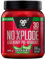 BSN Nutrition N.O.-Xplode Pre Workout Powder Food Supplement, Energy and Focus supportwith Caffeine, Amino Acids, Vitamin C and Zinc, Green Burst Flavour, 30 Servings, 390 g