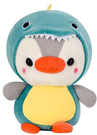 JAWSEU Pinguin Kuscheltier Plüsch Pinguin Plüschtier 25cm Stofftier Penguin Stuffed Animal Plüschtierpuppe für Weihnachts- und Geburtstagsgeschenk für Kinder Baby
