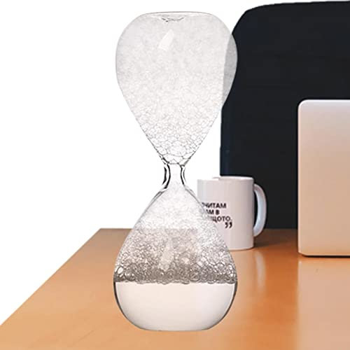 QARIDO Blase Sanduhr - Kreative singende Sanduhr-Timer,Transparentes Glas-Sanduhr-Handwerk als Geburtstagsgeschenk für Liebhaber als Heimdekoration