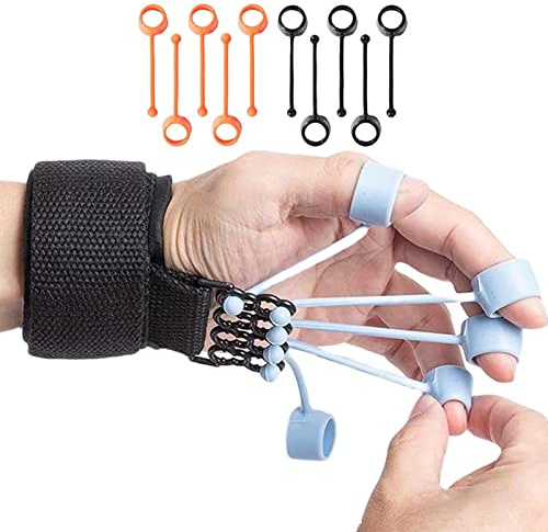 Sysdisen - brazo | Tensor dedo | Hand Ejerciser Gripper Stretching Rehabilitation Fitness Assist, 40 Lb + 60 Lb + 75 Lb