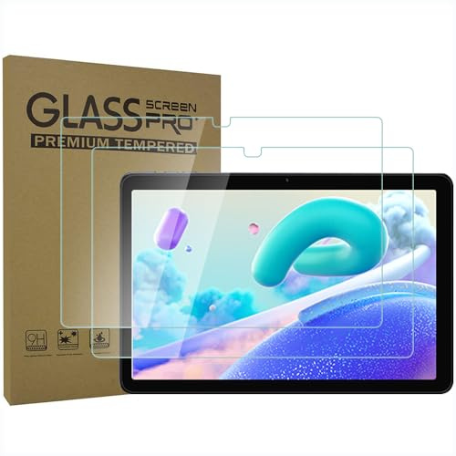 AKNICI 2-Stück PanzerglasFolie Schutzfolie für UMIDIGI G1 TAB/UMIDIGI Tablet G3 Tab/UMIDIGI G2 Tab Tablet 10,1 Zoll, Gehärtetem Glas Panzerglasfolie Displayschutz, 9H Härte/Anti-Kratzer