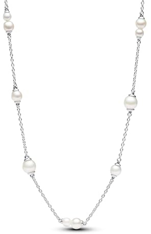 Pandora Timeless Schmuck, Sterlingsilber, mit weißer, behandelter Süßwasserzuchtperle und klarem Cubic Zirkonia