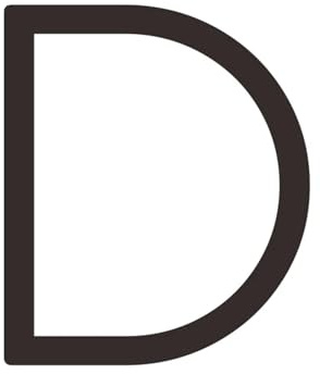House Number Plate Solid Brass 4-12 Inches 10-30cm Big Number Letter Door House Public Black Gold Floating Signature Outdoor Digits (Color : D, Size : 203mm 8inch)