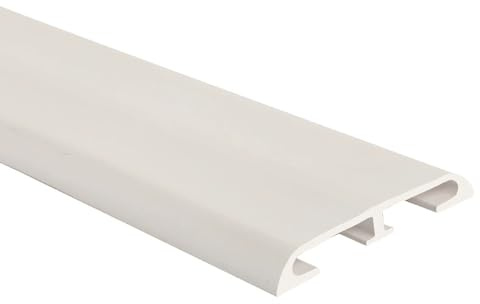 Kabelkanal, 100 cm, Kabelbrücke, Kabelkanal Boden Flach, Überfahrschutz für Kabel – Kabelmanagement, Schutz vor Haustieren, Die Kabel Kauen(White)