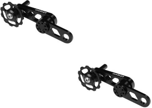 Abaodam 2 Piezas De Empuñaduras Estabilizadoras De Cadena De Bicicleta Plegable Botas De Manivela Cadenas Enganche De Scooter Tensor De Cadena De Salto Cable Universal Divisor De