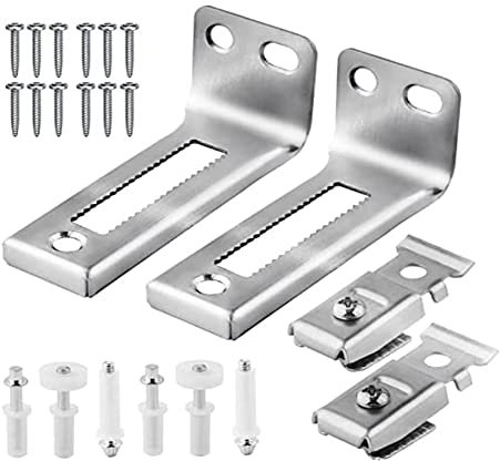 Fozriybefy 22 Pièces de Quincaillerie de Porte de Placard, Pièces de Réparation de Quincaillerie de Porte Pliante pour Portes Pliantes de 1 Pouce à 1-3/8 Pouce et Jusqu'à 50 Lb