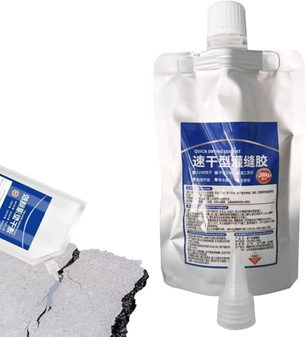Concrete Crack Repair Adhesive Versiegelungsmittel für Polyurethan-Mörtel, flüssig, Füllung für Risse in Beton, wasserdicht, langlebig, 200 g