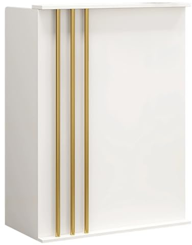 ZXDRYBHD Empfangstheke für Kleine Räume, Moderner Kassentisch mit abschließbaren Schubladen, Rezeption für Büro, Salon, Lobby, Kasse(23.6in/60cm)