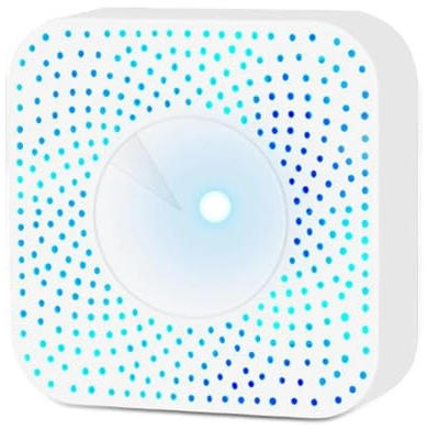 Rilevatore Gas Tuya WiFi Smart Air Box Rilevatore Monitor Della Qualità Aria Governante PM2.5/Formaldeide/COV/CO2/Rilevatore Di Temperatura/Umidità(1PCS)