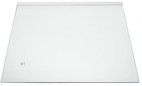 Gadpiparty Estante de Vidrio Templado para Refrigerador 300X290 MM Borde Envolvente Bandeja Divisora Transparente para Organizar y Ampliar Espacio en Frigorífico Repuesto Resistente y