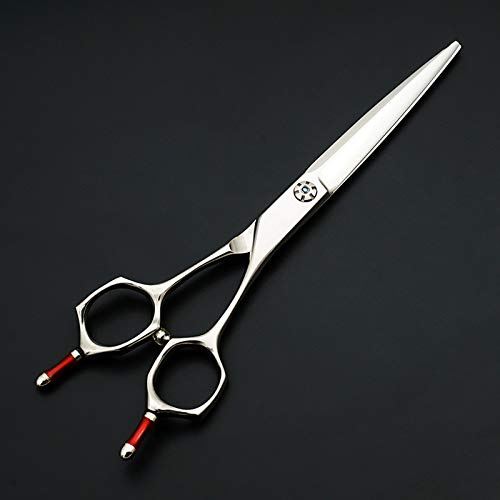 IOCCIOBB Hair Cutting Shears 9cr13 Steel 6 Inch Curved Two Tail Hair Scissors Makeup Cutting Barber Hairdressing Scissors Cut Shears