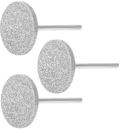 Disco Lucidante per Trapano Unghie Diamante Piatto 2, 3mm 3 Pezzi | Uso Salone e Trattamenti, Design Multifunzione, Risultati Lisci e Precisi per Manicure e Pedicure Elettrico