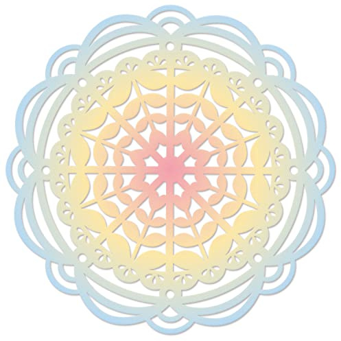 Sizzix Thinlits Stanzschablone Herz Mandala von Eileen Hull, 665587