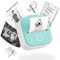 Omezizy T02 Sticker Drucker - Thermo Bluetooth Pocket Printer with 1 Rolle Aufkleber, Mini Drucker for DIY, Scrapbook, Journal, Studiennotizen, Memo, Liste, Geburtstage,Halloween, Weihnachts Geschenk