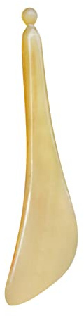 Beavorty Yak-horn-augenstift Natürlicher Massagestift Augencreme-tool Hautpflege-massagegerät Für Gesichtspunkte Langlebig Und Flexibel