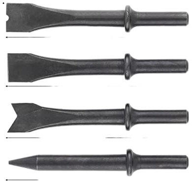 Martello pneumatico 9150 120mm Professionale Palmare Pistola Pale A Gas Martello Ad Aria Piccolo Rust Remover Taglio Foratura Chipping Strumento Pneumatico Piccoli utensili pneumatici portatili(4pcs A