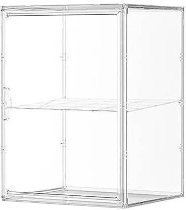 Generisch Puppen-Vitrine, Acryl-Vitrine - Klarer Acrylständer-Organizer für Figuren,Staubdichte Sammelvitrine, Puppenaufbewahrungsvitrine für Wohnzimmer, Schlafzimmer und Spielzimmer