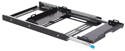 Yolco SX2N Kühlboxauszug für Tragbare Kompressor Kühlboxen, Auszugsschiene für Wohnmobile, Wohnwagen, Vans, LKW, SUV, Boote